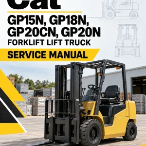 CAT GP15N, GP18N, GP20CN, GP20N Forklift Lift Truck Service Manual CAT GP15N, GP18N, GP20CN, GP20N Forklift Lift Truck Service Manual