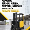 CAT NR14N, NR16N, NR20NH, NR25NH Reach Truck Service Manual