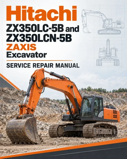 Hitachi ZX350LC-5B and ZX350LCN-5B ZAXIS Excavator Service Repair Manual Hitachi ZX350LC-5B and ZX350LCN-5B ZAXIS Excavator Service Repair Manual