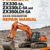 Hitachi ZX330-5A, ZX330LC-5A and ZX350LCH-5A ZAXIS Excavator Repair Manual