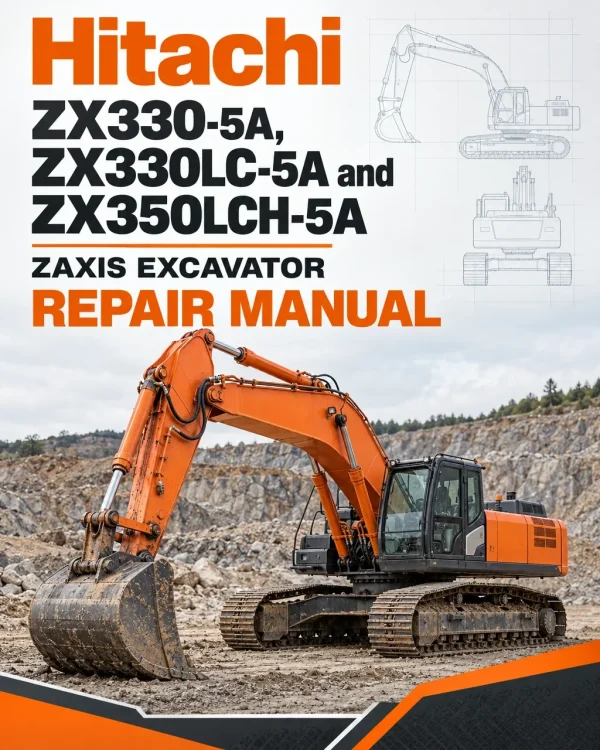 Hitachi ZX330-5A, ZX330LC-5A and ZX350LCH-5A ZAXIS Excavator Repair Manual