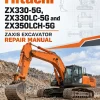 Hitachi ZX330-5G, ZX330LC-5G and ZX350LCH-5G ZAXIS Excavator Repair Manual