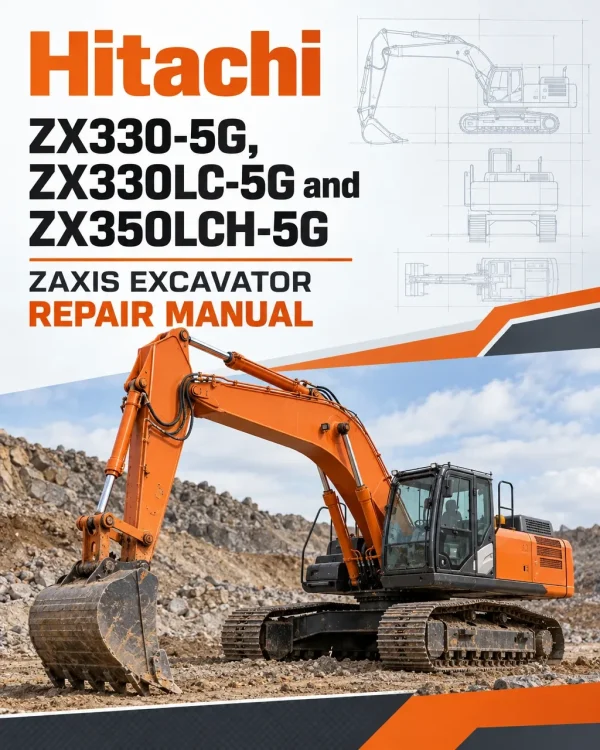 Hitachi ZX330-5G, ZX330LC-5G and ZX350LCH-5G ZAXIS Excavator Repair Manual