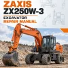 Hitachi ZAXIS ZX250W-3 Excavator Repair Manual Hitachi ZAXIS ZX250W-3 Excavator Repair Manual