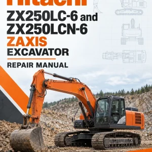 Hitachi ZX250LC-6 and ZX250LCN-6 ZAXIS Excavator Repair Manual Hitachi ZX250LC-6 and ZX250LCN-6 ZAXIS Excavator Repair Manual