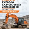 Hitachi ZX240-5G, ZX240LC-5G and ZX250LCH-5G Excavator Repair Manual
