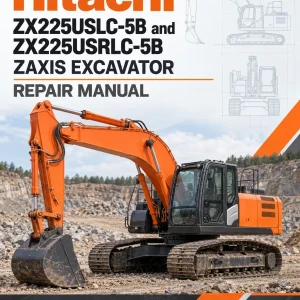 Hitachi ZX225USLC-5B and ZX225USRLC-5B ZAXIS Excavator Repair Manual Hitachi ZX225USLC-5B and ZX225USRLC-5B ZAXIS Excavator Repair Manual