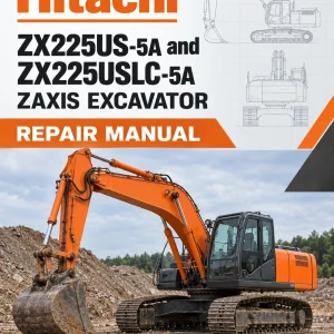 Hitachi ZX225US-5A and ZX225USLC-5A ZAXIS Excavator Repair Manual