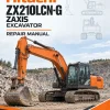 Hitachi ZX210LCN-G ZAXIS Excavator Repair Manual Hitachi ZX210LCN-G ZAXIS Excavator Repair Manual