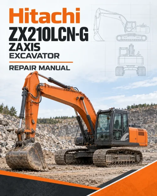 Hitachi ZX210LCN-G ZAXIS Excavator Repair Manual