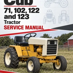 Cub Cadet 71, 102, 122 and 123 Tractor Service Manual Cub Cadet 71, 102, 122 and 123 Tractor Service Manual