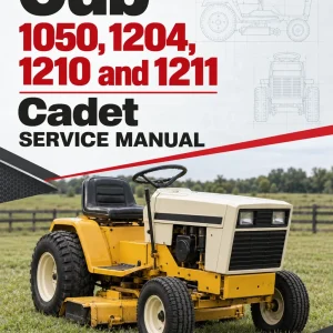 Cub Cadet 1050, 1204, 1210 and 1211 Service Manual Cub Cadet 1050, 1204, 1210 and 1211 Service Manual