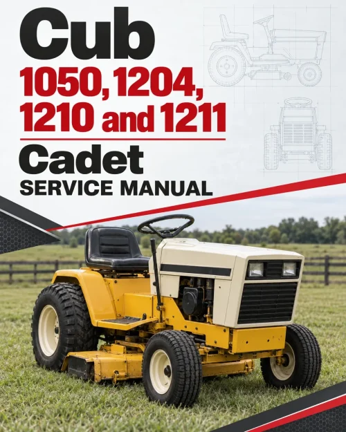 Cub Cadet 1050, 1204, 1210 and 1211 Service Manual