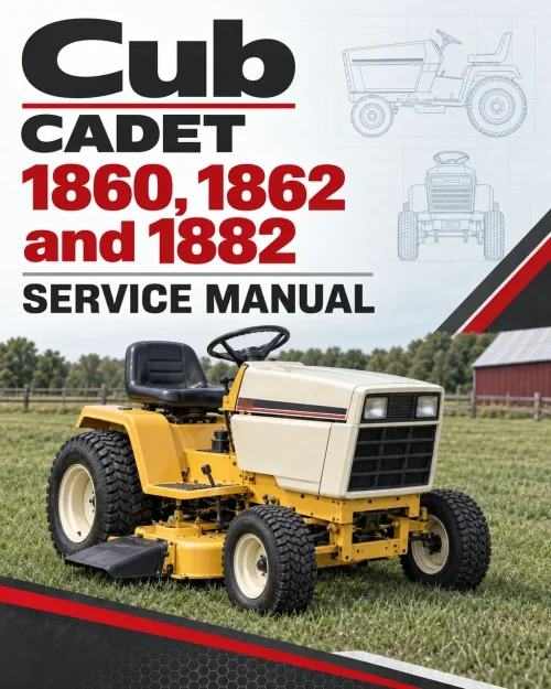 Cub Cadet 1860, 1862 and 1882 Service Manual Cub Cadet 1860, 1862 and 1882 Service Manual