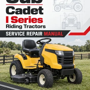 Cub Cadet I Series Riding Tractors Service Manual Cub Cadet I Series Riding Tractors Service Manual