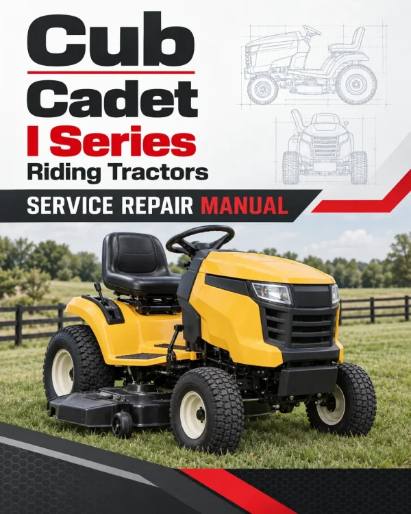 Cub Cadet I Series Riding Tractors Service Manual Cub Cadet I Series Riding Tractors Service Manual