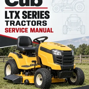 Cub Cadet LTX Series Tractors Service Manual Cub Cadet LTX Series Tractors Service Manual