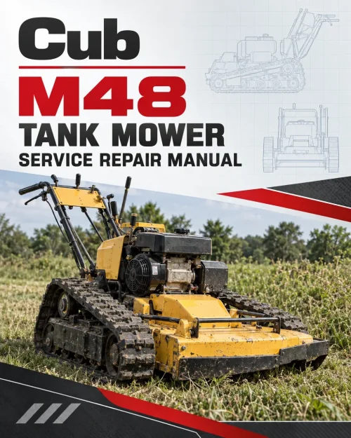 Cub Cadet M48 Tank Mower Service Manual
