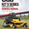 Cub Cadet RZT S Series (2012 and After) Service Manual Cub Cadet RZT S Series (2012 and After) Service Manual