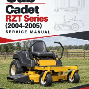 Cub Cadet RZT Series (2004-2005) Service Manual