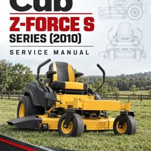 Cub Cadet Z-FORCE S Series (2010) Service Manual