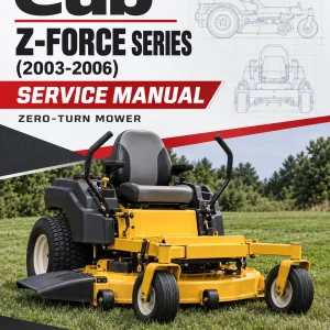 Cub Cadet Z-FORCE Series (2003-2006) Service Manual