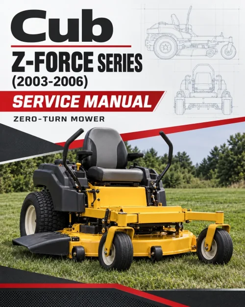 Cub Cadet Z-FORCE Series (2003-2006) Service Manual