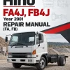 Hino Truck FA4J, FB4J Year 2001 Repair Manual (FA, FB) Hino Truck FA4J, FB4J Year 2001 Repair Manual (FA, FB)