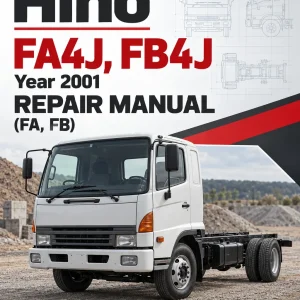 Hino Truck FA4J, FB4J Year 2001 Repair Manual (FA, FB)
