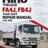 Hino Truck FA4J, FB4J Year 2003 Repair Manual (FA, FB) Hino Truck FA4J, FB4J Year 2003 Repair Manual (FA, FB)