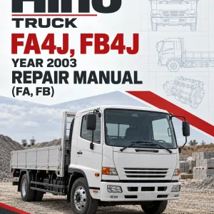 Hino Truck FA4J, FB4J Year 2003 Repair Manual (FA, FB) Hino Truck FA4J, FB4J Year 2003 Repair Manual (FA, FB)