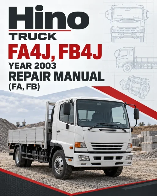Hino Truck FA4J, FB4J Year 2003 Repair Manual (FA, FB) Hino Truck FA4J, FB4J Year 2003 Repair Manual (FA, FB)