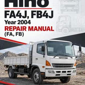 Hino Truck FA4J, FB4J Year 2004 Repair Manual (FA, FB)