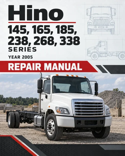 Hino 145, 165, 185, 238, 268, 338 Series Year 2005 Repair Manual Hino 145, 165, 185, 238, 268, 338 Series Year 2005 Repair Manual