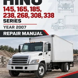 Hino 145, 165, 185, 238, 268, 308, 338 Series Year 2007 Repair Manual Hino 145, 165, 185, 238, 268, 308, 338 Series Year 2007 Repair Manual
