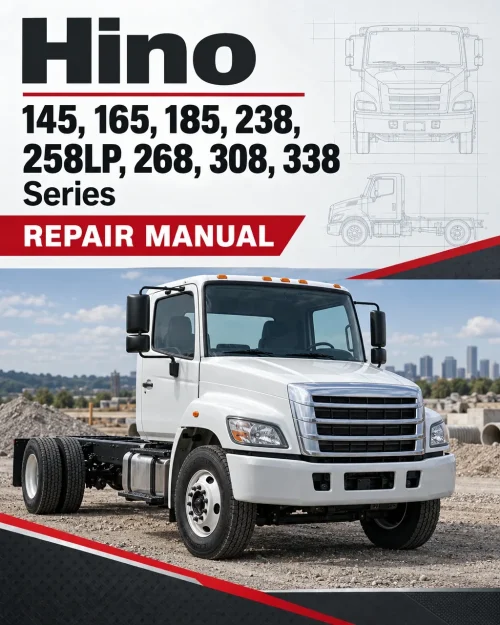 Hino 145, 165, 185, 238, 258LP, 268, 308, 338 Series Year 2008 Repair Manual Hino 145, 165, 185, 238, 258LP, 268, 308, 338 Series Year 2008 Repair Manual