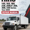Hino 145, 165, 185, 238, 258LP, 268, 308, 338 Series Year 2009 Repair Manual