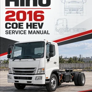 Hino Truck 2016 COE HEV Service Manual