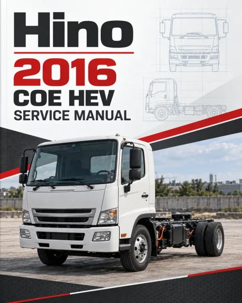 Hino Truck 2016 COE HEV Service Manual