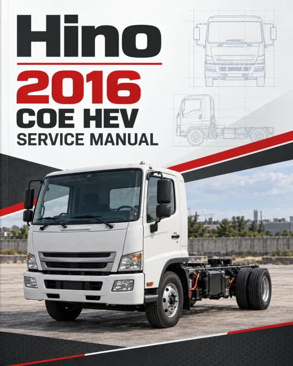 Hino Truck 2016 COE HEV Service Manual