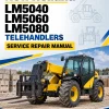 New Holland LM5040, LM5060, LM5080 Telehandlers Service Repair Manual