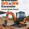 Doosan DX15 and DX18 Excavator Service Manual Doosan DX15 and DX18 Excavator Service Manual