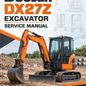 Doosan DX27Z Excavator Service Manual Doosan DX27Z Excavator Service Manual