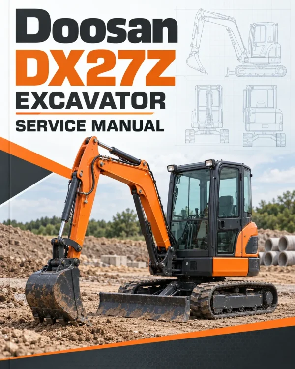 Doosan DX27Z Excavator Service Manual Doosan DX27Z Excavator Service Manual
