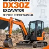 Doosan DX30Z Excavator Service Manual