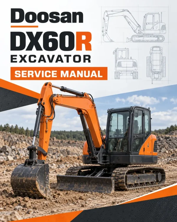Doosan DX60R Excavator Service Manual