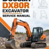 Doosan DX80R Excavator Service Manual