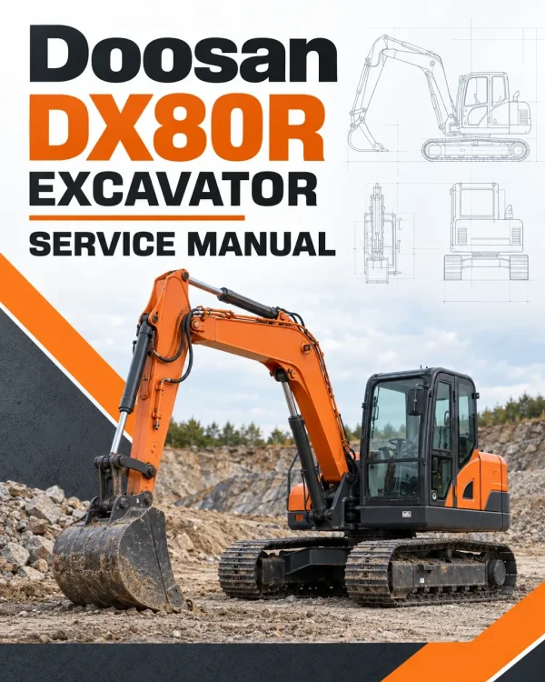 Doosan DX80R Excavator Service Manual
