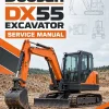 Doosan DX55 Excavator Service Manual