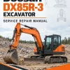 Doosan DX85R-3 Excavator Service Manual